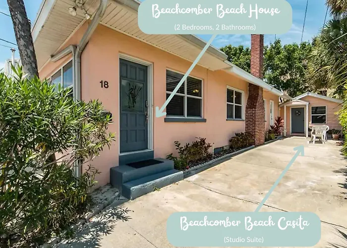 Beachcomber Casita - Steps To The Sand! * Clearwater Beach